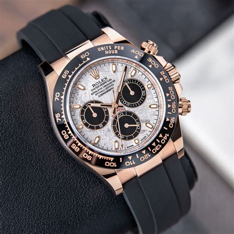 rose gold daytona black face|The Rose Gold Daytona: A Closer Look at Details From Top to .